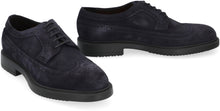 Load image into Gallery viewer, Suede lace-up shoes