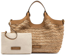 Load image into Gallery viewer, Dua woven straw tote