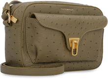 Load image into Gallery viewer, Beat Ostrich leather crossbody bag