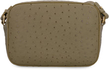 Load image into Gallery viewer, Beat Ostrich leather crossbody bag