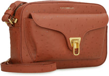 Load image into Gallery viewer, Beat Ostrich leather crossbody bag