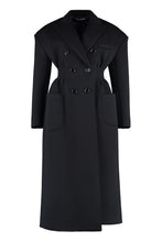Load image into Gallery viewer, Double-breasted coat