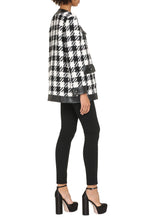 Load image into Gallery viewer, Houndstooth wool jacket
