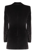 Load image into Gallery viewer, Single-breasted velvet jacket