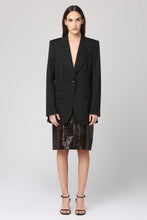 Load image into Gallery viewer, Single-breasted one button jacket