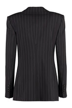 Load image into Gallery viewer, Wool pinstripe blazer
