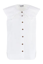Load image into Gallery viewer, Cotton sleeveless shirt