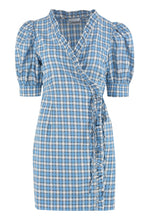 Load image into Gallery viewer, Frill wrap-dress