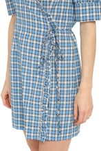 Load image into Gallery viewer, Frill wrap-dress