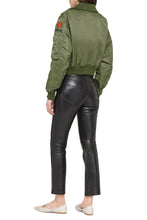 Load image into Gallery viewer, Nylon bomber jacket