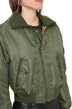 Load image into Gallery viewer, Nylon bomber jacket