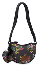 Load image into Gallery viewer, Printed vegan leather crossbody bag