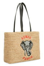 Load image into Gallery viewer, Raffia tote bag
