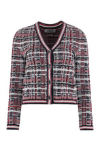 Load image into Gallery viewer, Jacquard knit cardigan