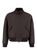 Load image into Gallery viewer, Wool bomber-style jacket