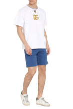 Load image into Gallery viewer, Cotton crew-neck T-shirt