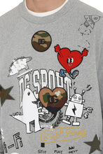 Load image into Gallery viewer, Cotton crew-neck sweatshirt
