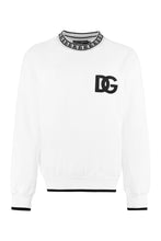 Load image into Gallery viewer, Logo detail cotton sweatshirt