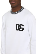 Load image into Gallery viewer, Logo detail cotton sweatshirt