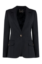Load image into Gallery viewer, Single-breasted slim fit blazer