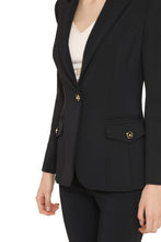 Load image into Gallery viewer, Single-breasted slim fit blazer