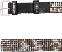 Load image into Gallery viewer, Sil studded leather belt