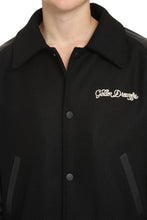 Load image into Gallery viewer, Wool bomber jacket with patch