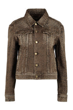 Load image into Gallery viewer, Printed denim jacket