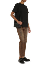 Load image into Gallery viewer, Cotton crew-neck T-shirt
