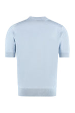Load image into Gallery viewer, Knitted silk-blend t-shirt