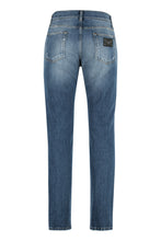Load image into Gallery viewer, 5-pocket slim fit jeans