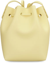 Load image into Gallery viewer, Bucket leather mini crossbody bag