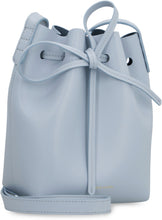 Load image into Gallery viewer, Bucket leather mini crossbody bag