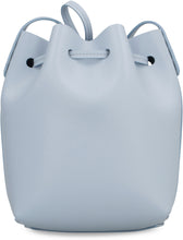 Load image into Gallery viewer, Bucket leather mini crossbody bag