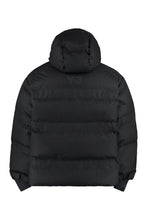 Load image into Gallery viewer, Hooded full-zip down jacket