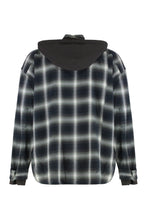 Load image into Gallery viewer, Checked shirt with hood