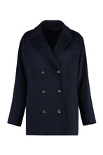 Load image into Gallery viewer, Double-breasted wool jacket