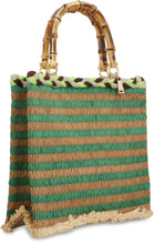 Load image into Gallery viewer, Lipari raffia tote bag