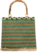 Load image into Gallery viewer, Lipari raffia tote bag