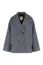 Load image into Gallery viewer, Caban in houndstooth