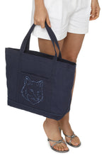 Load image into Gallery viewer, Canvas large tote bag