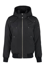 Load image into Gallery viewer, Ballistic hooded bomber-style down jacket