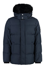 Load image into Gallery viewer, Hooded nylon down jacket