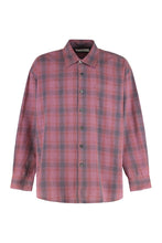 Load image into Gallery viewer, Borrowed shirt in checkered flannel