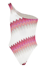 Load image into Gallery viewer, One-shoulder swimsuit