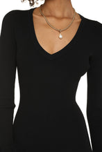 Load image into Gallery viewer, Ribbed knit dress