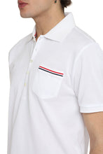 Load image into Gallery viewer, Short sleeve cotton polo shirt