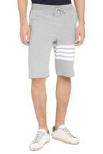 Load image into Gallery viewer, Stripe detail fleece shorts