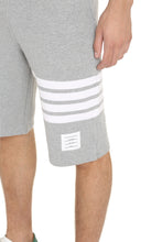 Load image into Gallery viewer, Stripe detail fleece shorts