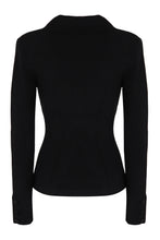 Load image into Gallery viewer, Double-breasted blazer in cotton